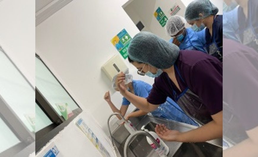 Estudiantes de Instrumentación Quirúrgica, capacitaron a médicos del HRPL