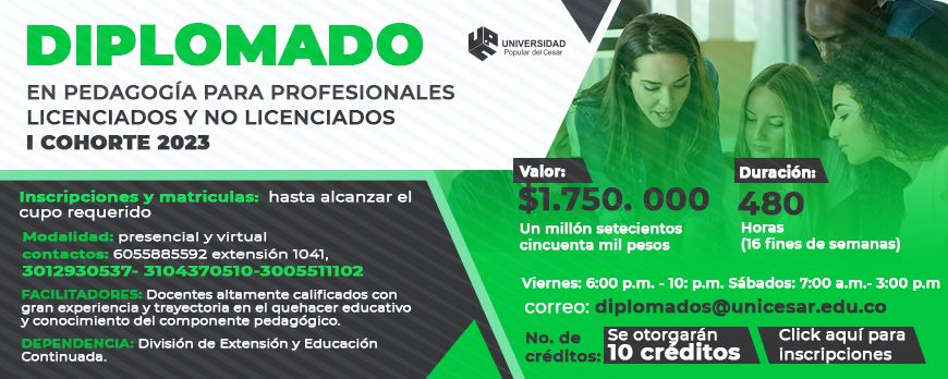 Banner diplomado para licenciados y no licenciados
