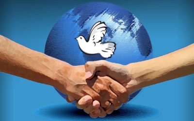 banner la paz mundial