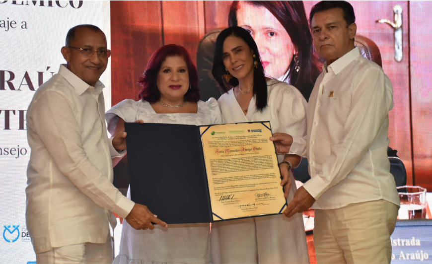 La UPC homenajeó a la magistrada del Consejo de Estado Rocío Araújo Oñate