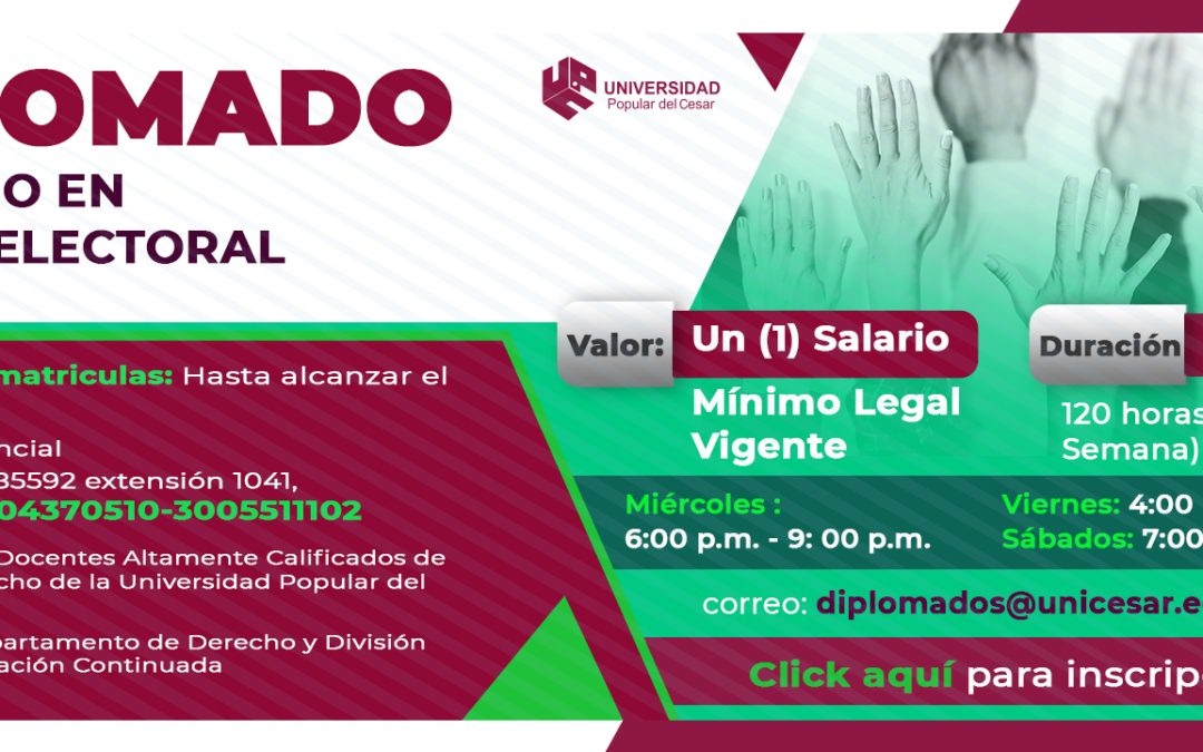 DIPLOMADO EN DERECHO ELECTORAL