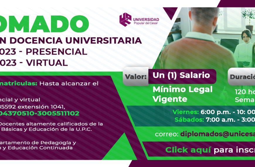 Banner Diplomado en docencia Universitaria