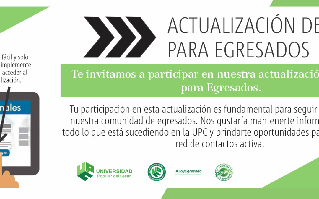 ACTUALIZACIÓN DE DATOS PARA EGRESADOS