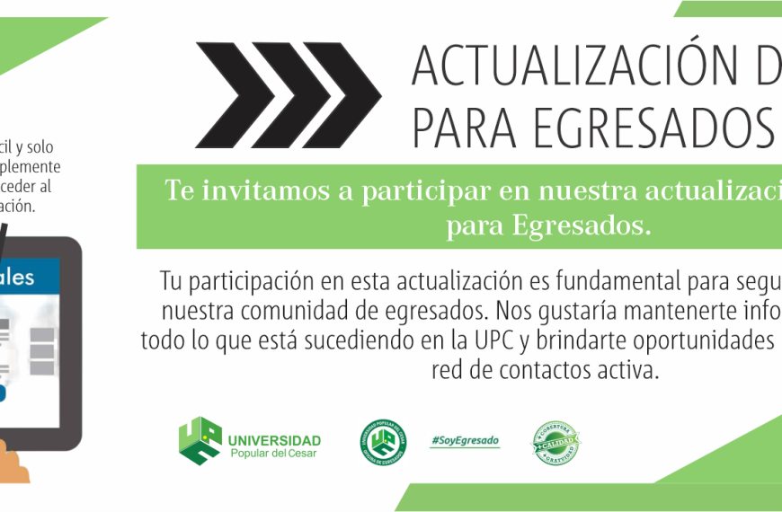 Banner Actualización de datos egresados