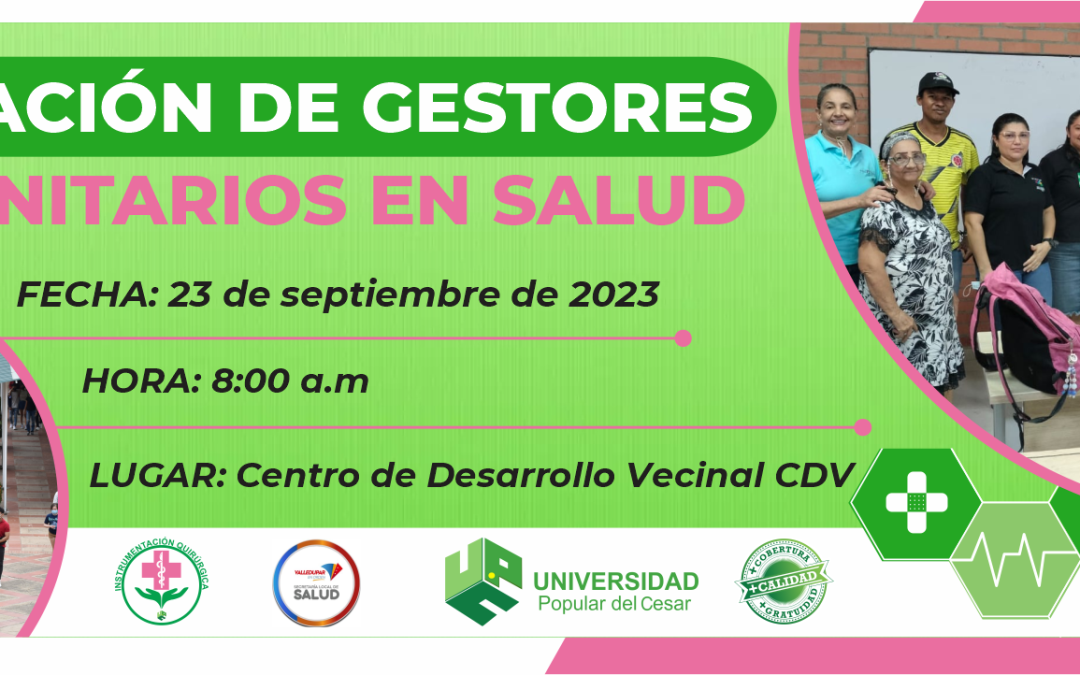FORMACIÓN DE GESTORES COMUNITARIOS EN SALUD