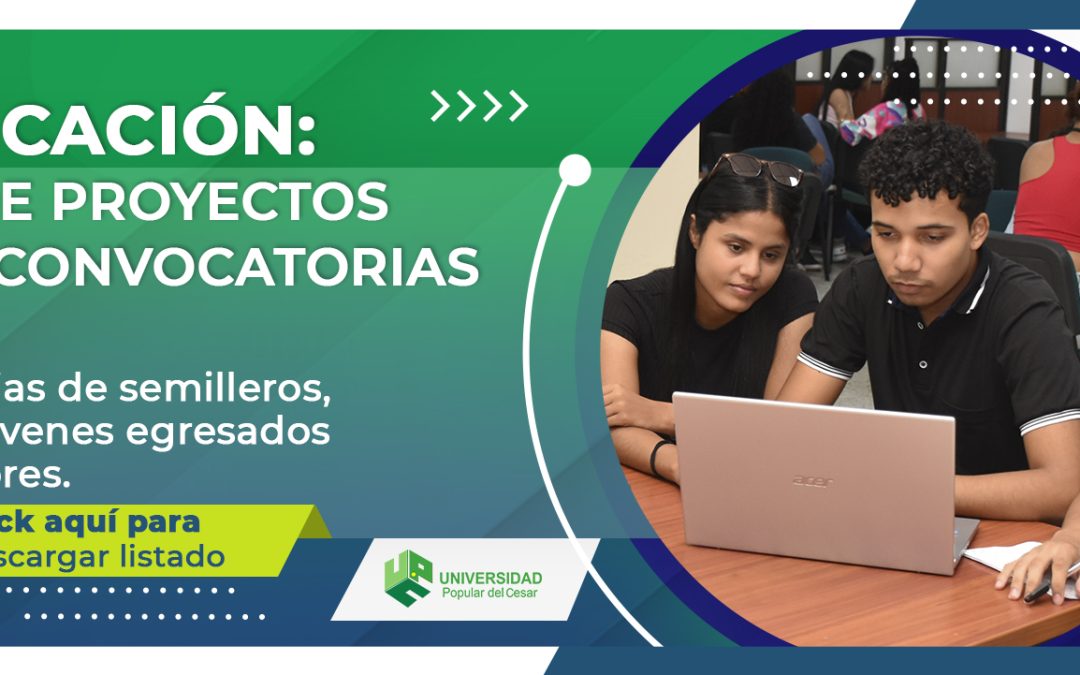 PUBLICACIÓN FINAL DE PROYECTOS DE LAS CONVOCATORIAS 2023