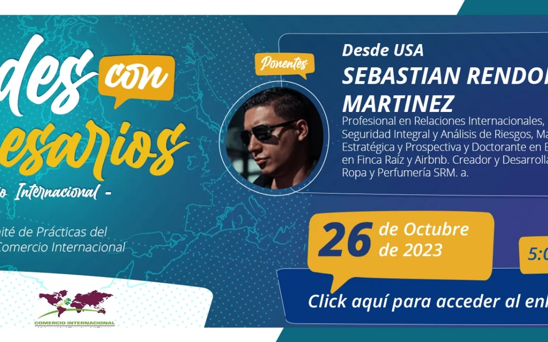 TARDES CON EMPRESARIOS – COMERCIO INTERNACIONAL