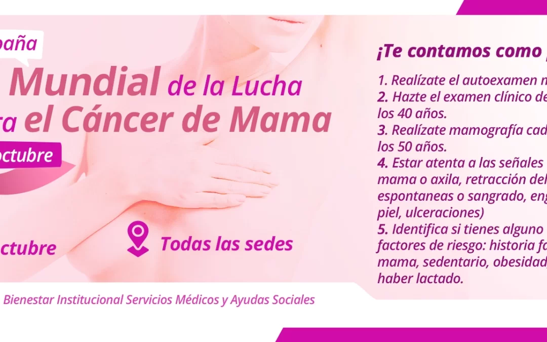 CAMPAÑA “DÍA INTERNACIONAL DE LA LUCHA CONTRA EL CÁNCER DE MAMA”