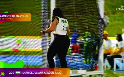 Deportista Upecista es la séptima mejor lanzadora de martillo en los XXII Juegos Deportivos Nacionales 2023