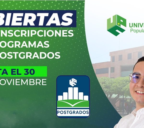 Hasta el 30 de noviembre están abiertas las inscripciones de postgrados en la UPC