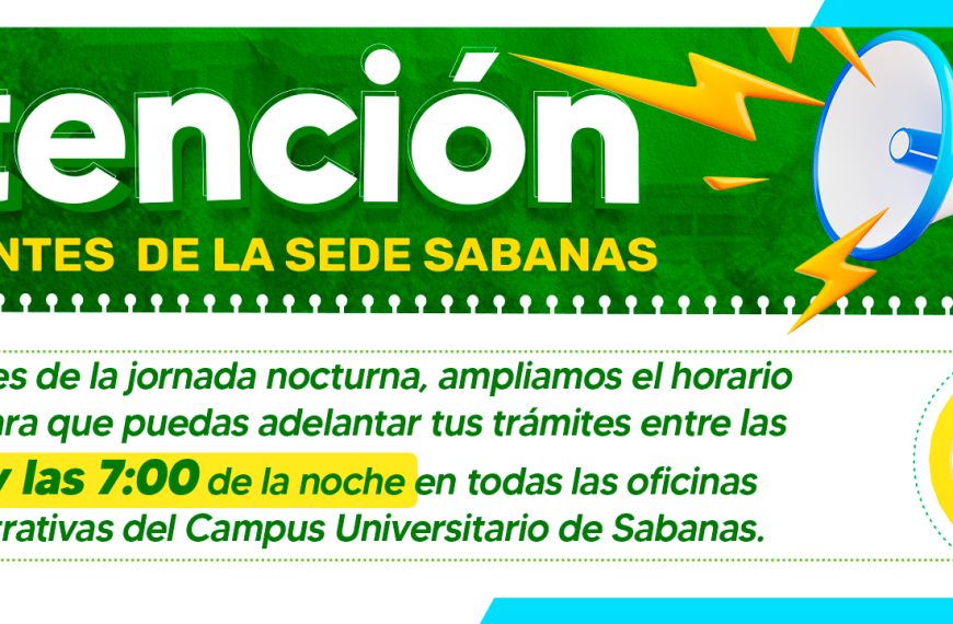 Banner Ampliación de horario