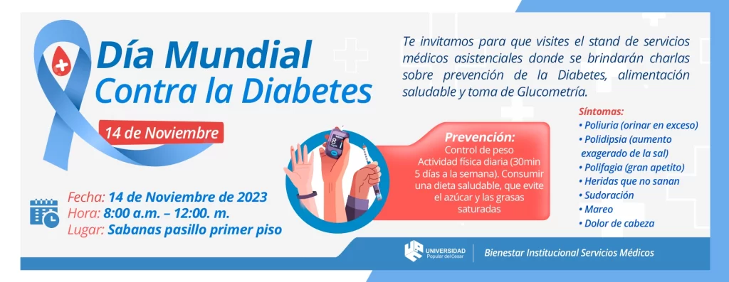 Banner Día Mundial de la Diabetes