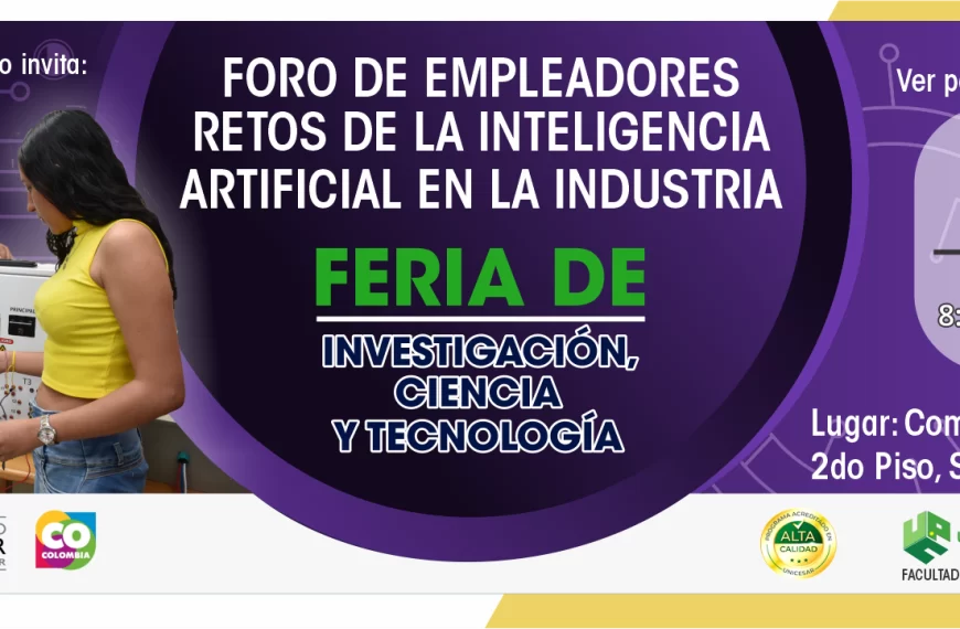 Banner Foro de Empleadores Retos de la Inteligencia Artificial en la Industria