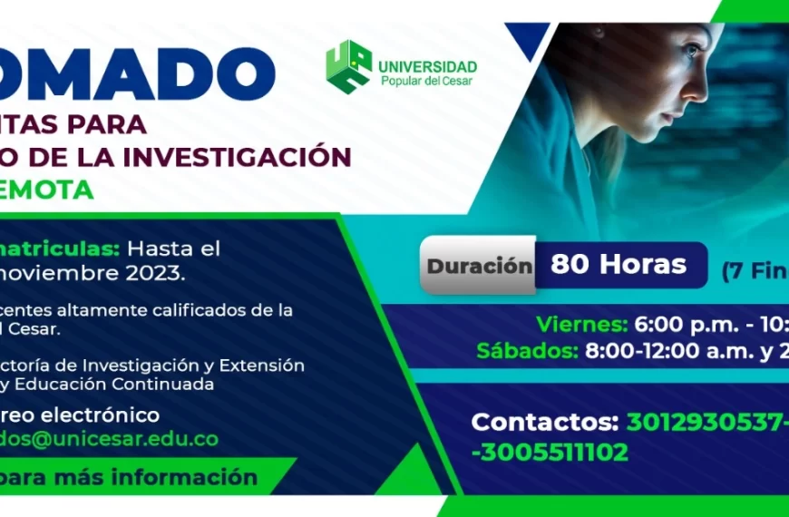 Banner Diplomado en herramientas para el desarrollo de la investigación