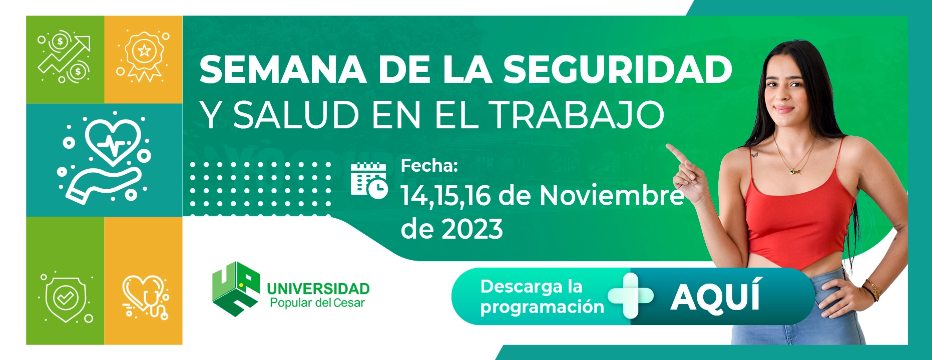 Banner Semana de la seguridad y salud en el trabajo