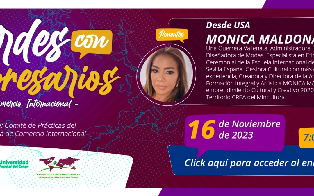 TARDES CON EMPRESARIOS – COMERCIO INTERNACIONAL