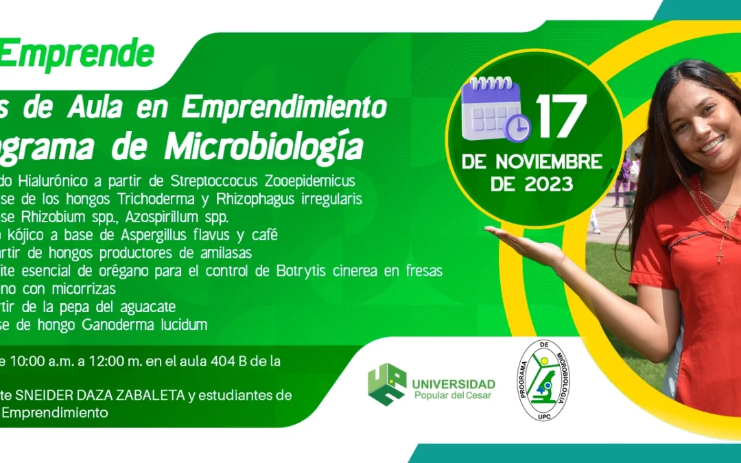 PROYECTOS DE AULA EN EMPRENDIMIENTO DEL PROGRAMA DE MICROBIOLOGÍA