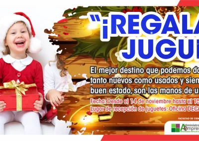 ¡REGALA UN JUGUETE!