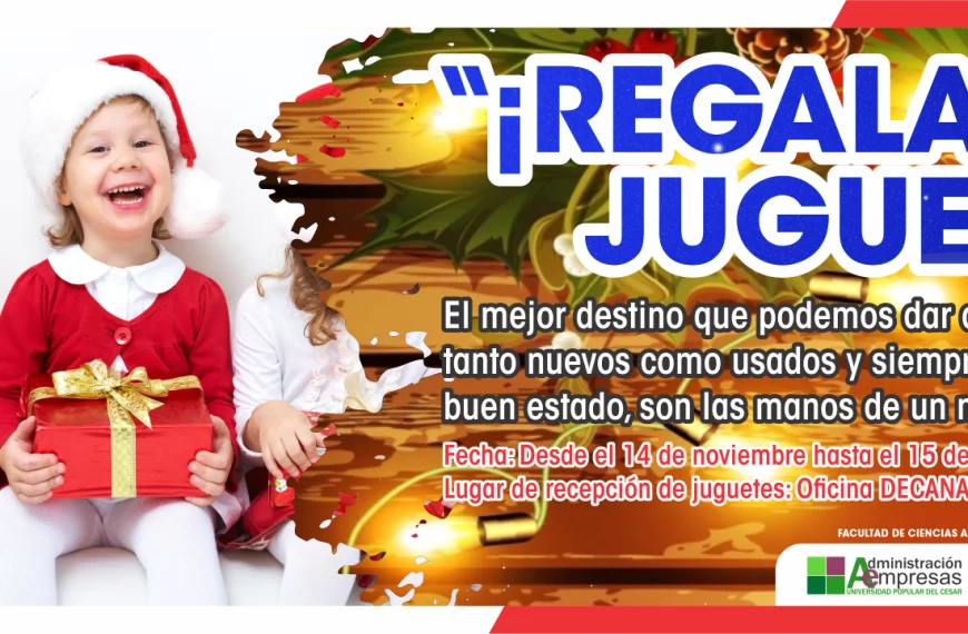 Banner ¡Regala un juguete!