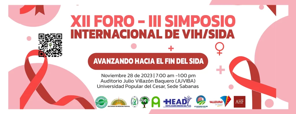 BANNER XII FORO - III SIMPOSIO INTERNACIONAL VIH/SIDA