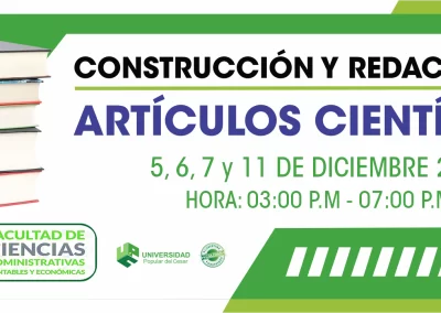 CONSTRUCCIÓN Y REDACCIÓN DE ARTÍCULOS CIENTÍFICOS