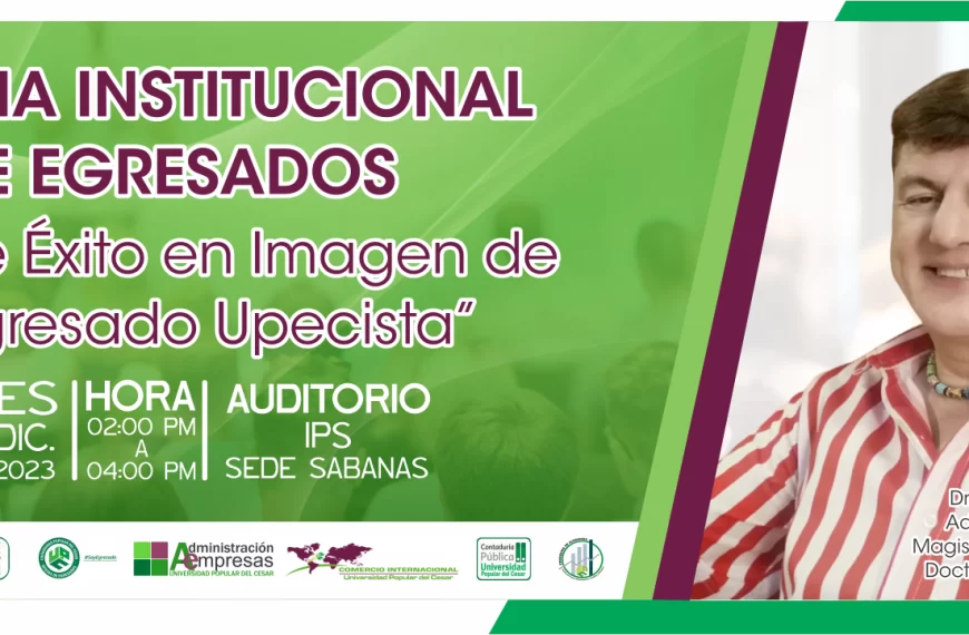 Banner CONFERENCIA “PERFIL DE ÉXITO EN IMAGEN DE UN EGRESADO UPECISTA”