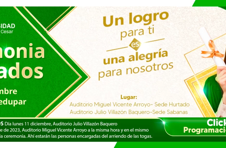 Banner Programación de Grados