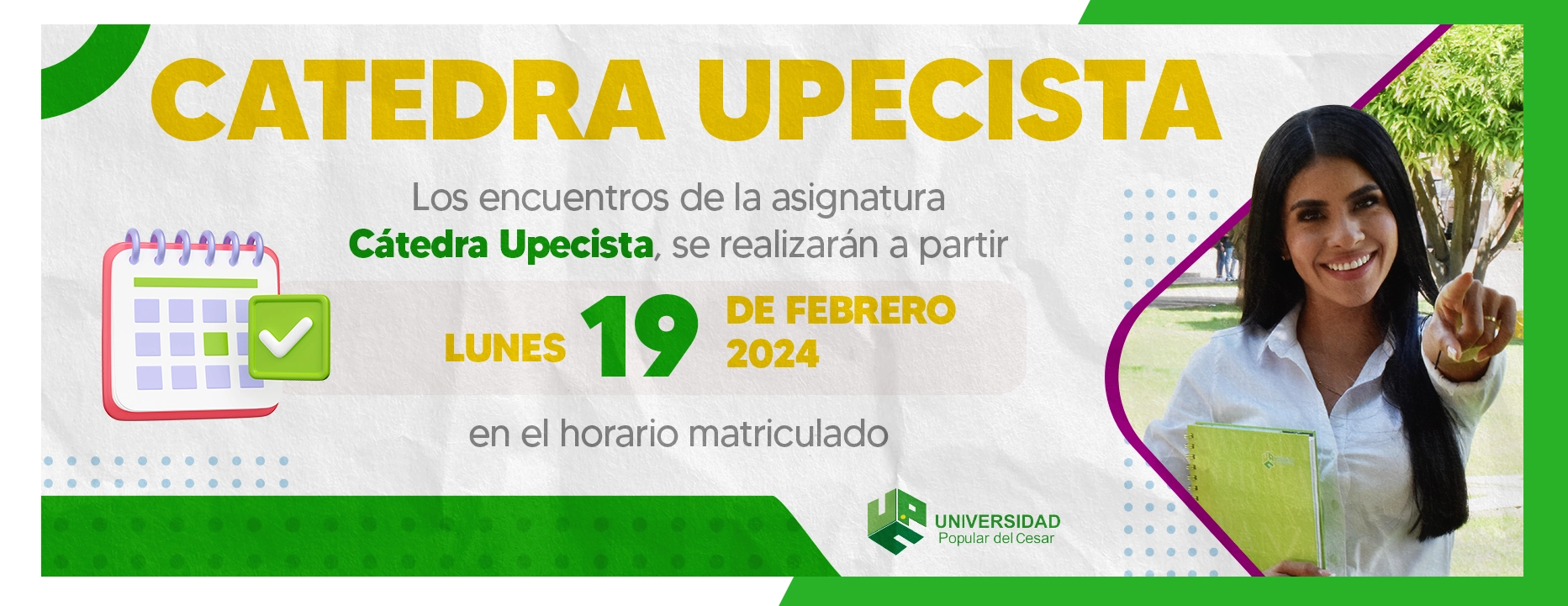 Catedra Upecista Banner Catedra Upecista