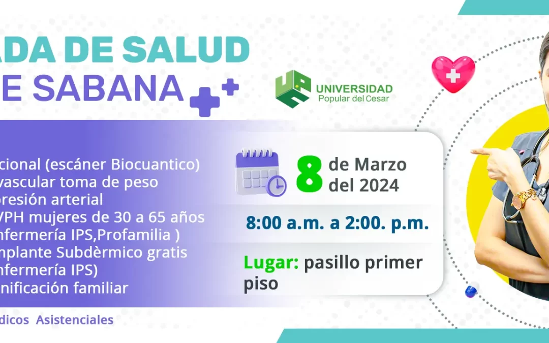 JORNADA DE SALUD EN SEDE SABANA