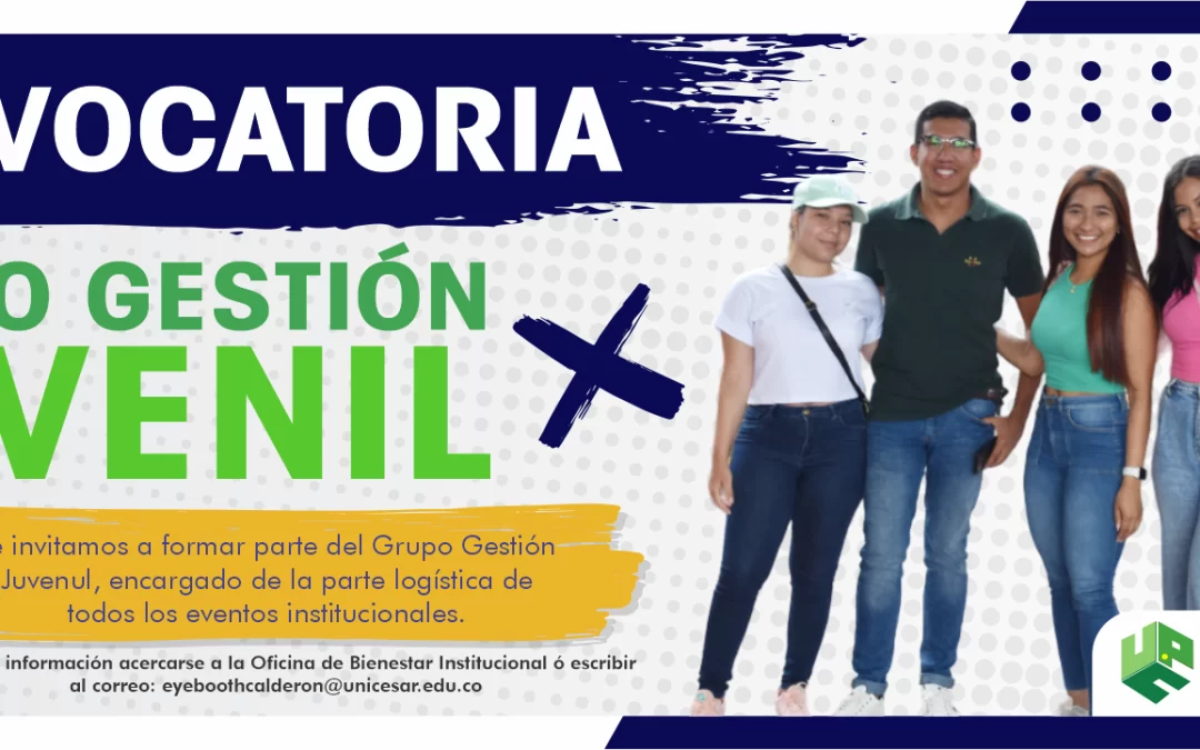 CONVOCATORIA GRUPO DE GESTION JUVENIL
