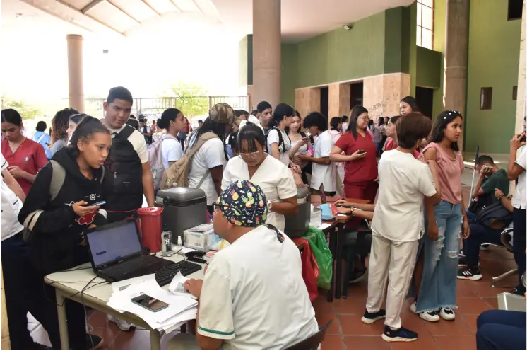 Jornada de Vacunación para Estudiantes del área de la Salud