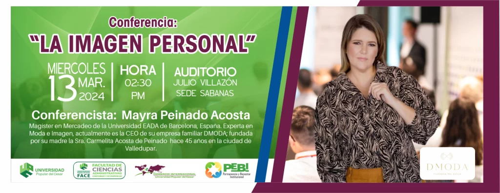 Banner CONFERENCIA LA IMAGEN PERSONAL