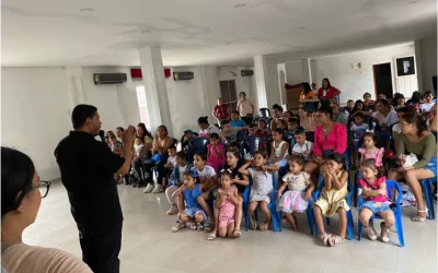 Pastoral Social de la UPC celebró día a niños de la invasión Tierra Prometida