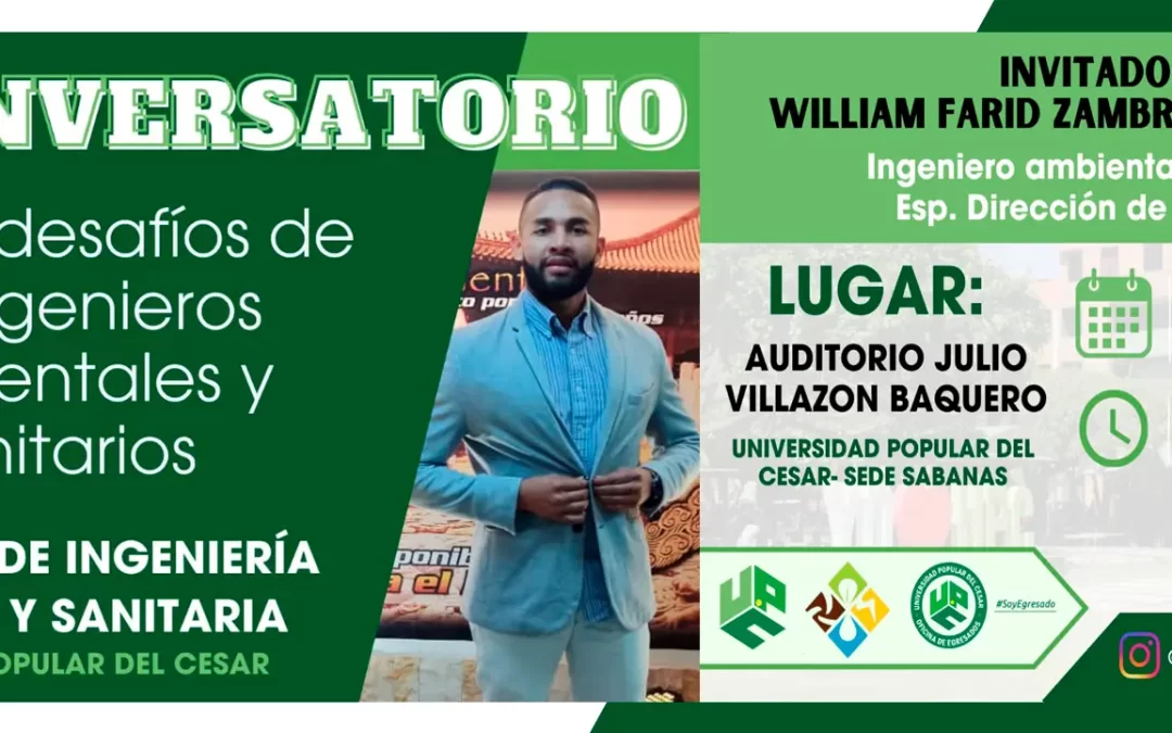 I CONVERSATORIO: RETOS Y DESAFÍOS DE LOS INGENIEROS AMBIENTALES Y SANITARIOS
