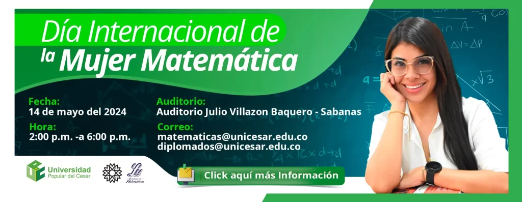 Banner Día Mujer Matemática
