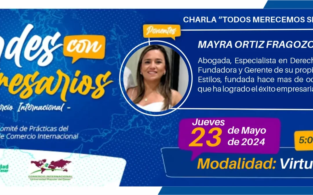 TARDES CON EMPRESARIOS “TODOS MERECEMOS SER EMPRESARIOS”