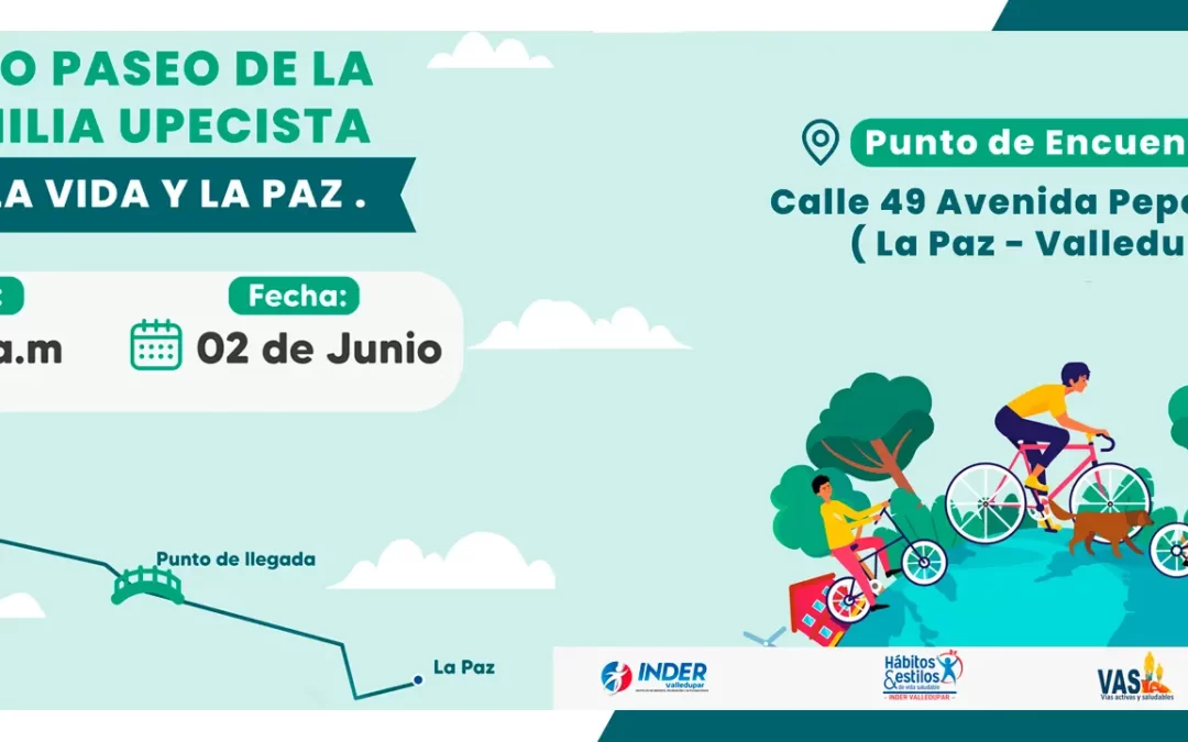 CICLOPASEO DE LA FAMILIA UPECISTA