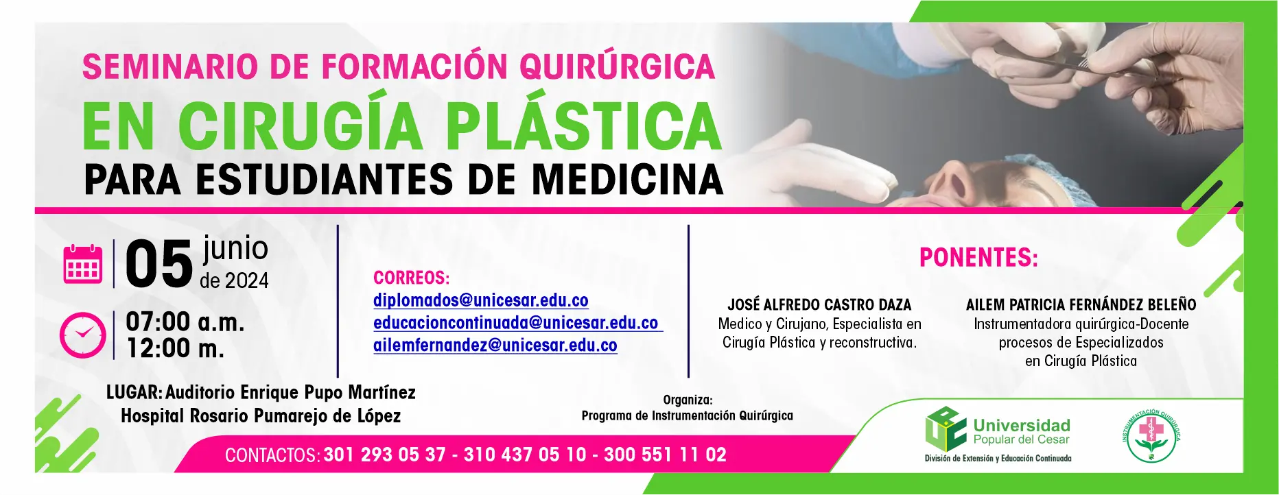 EVENTO 03 Banner Seminario Formación Quirurgica