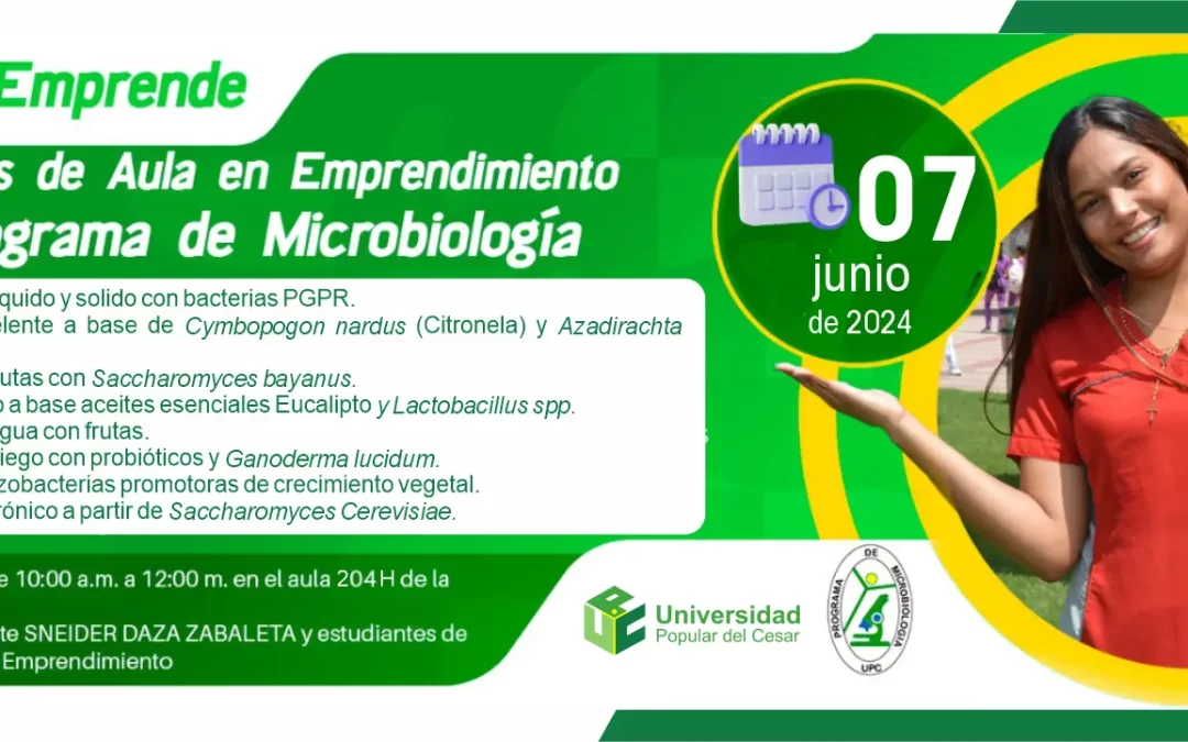 PROYECTOS DE AULA EN EMPRENDIMIENTO DEL PROGRAMA DE MICROBIOLOGÍA