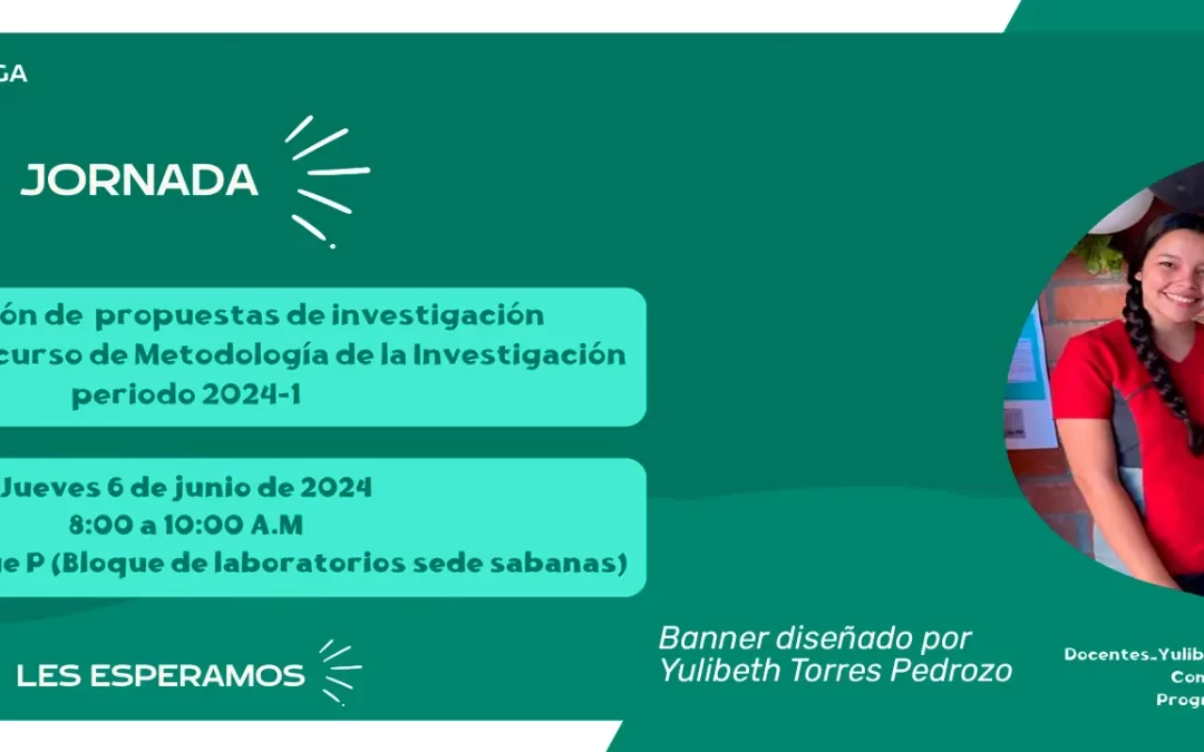 JORNADA DE PRESENTACIÓN DE PROPUESTAS DE INVESTIGACIÓN