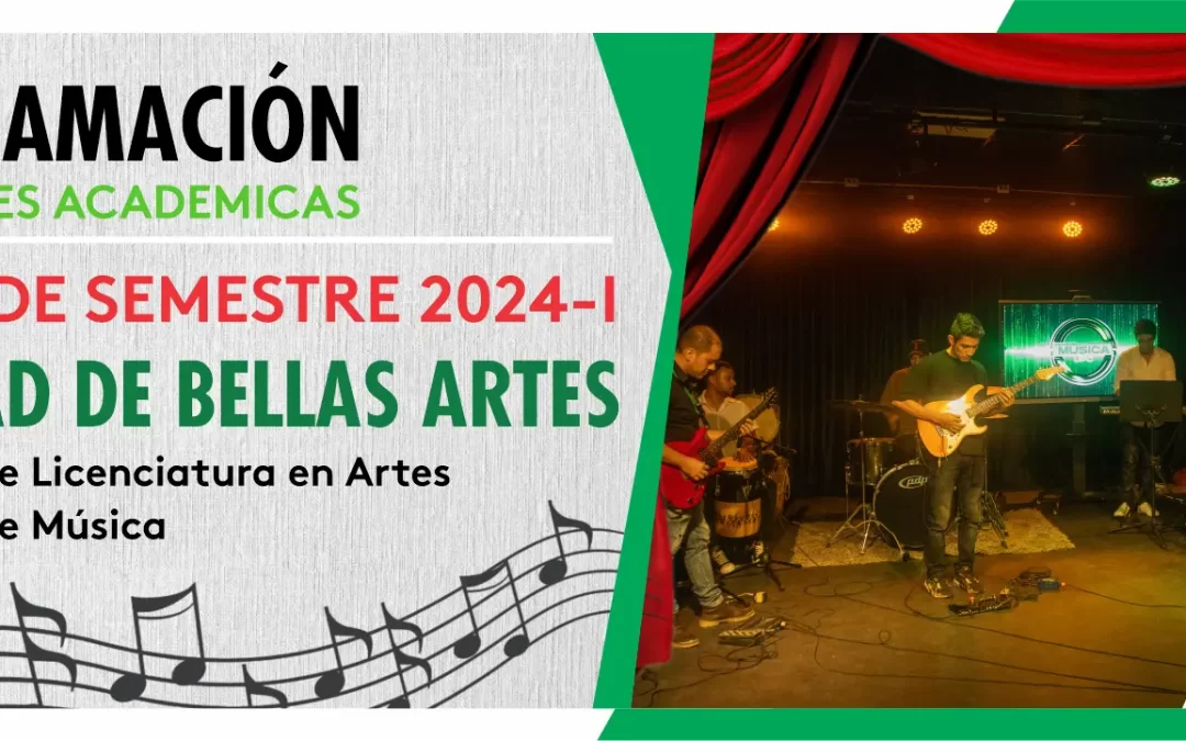 PROGRAMACIÓN ACTIVIDADES ACADÉMICAS FACULTAD DE BELLAS ARTES