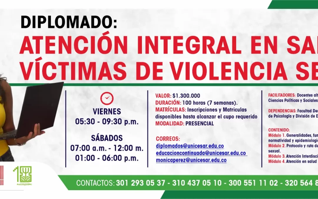 DIPLOMADO ATENCION INTEGRAL EN SALUD A VICTIMAS DE VIOLENCIA SEXUAL