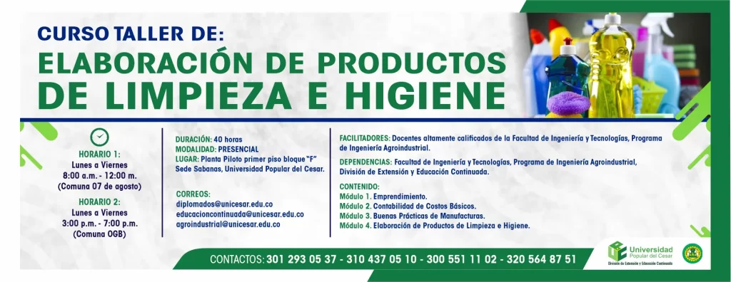 Banner Elaboración de Limpieza