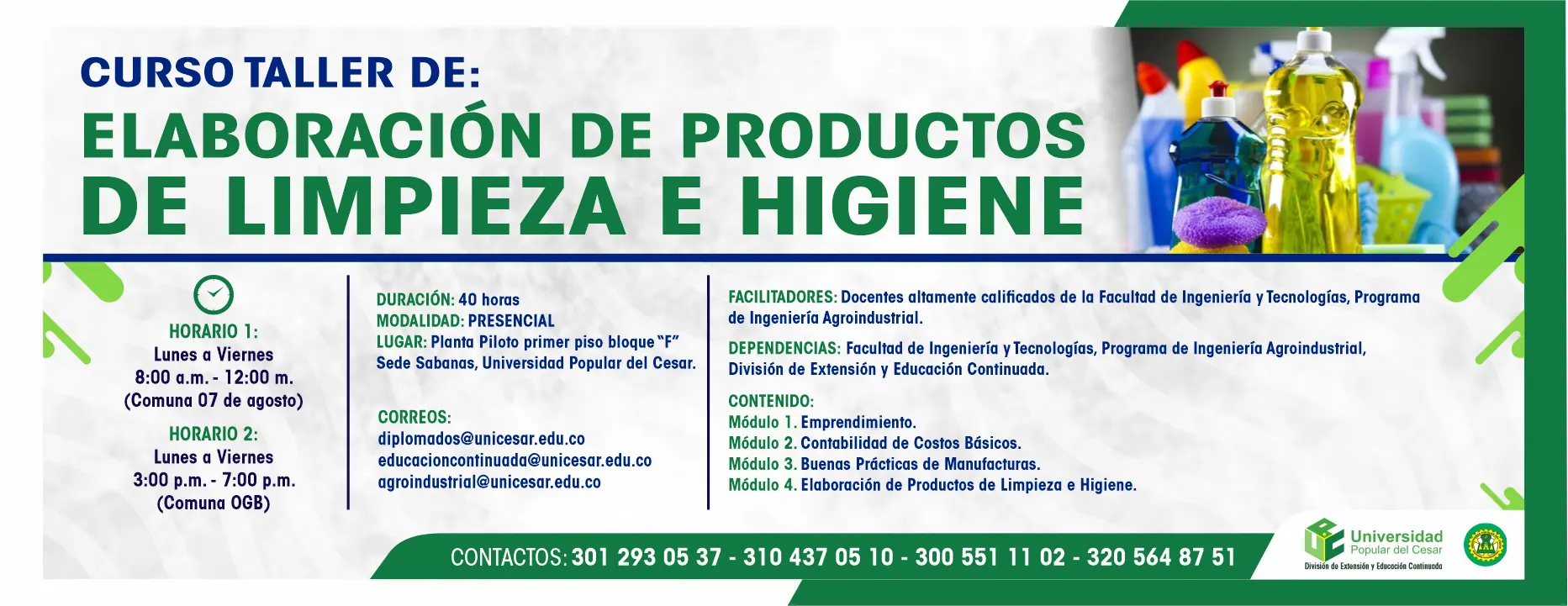 Banner Elaboración de Limpieza