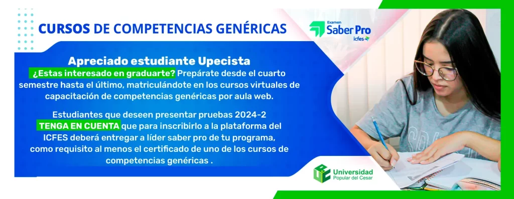Banner Cursos de Competencias Genรฉricas