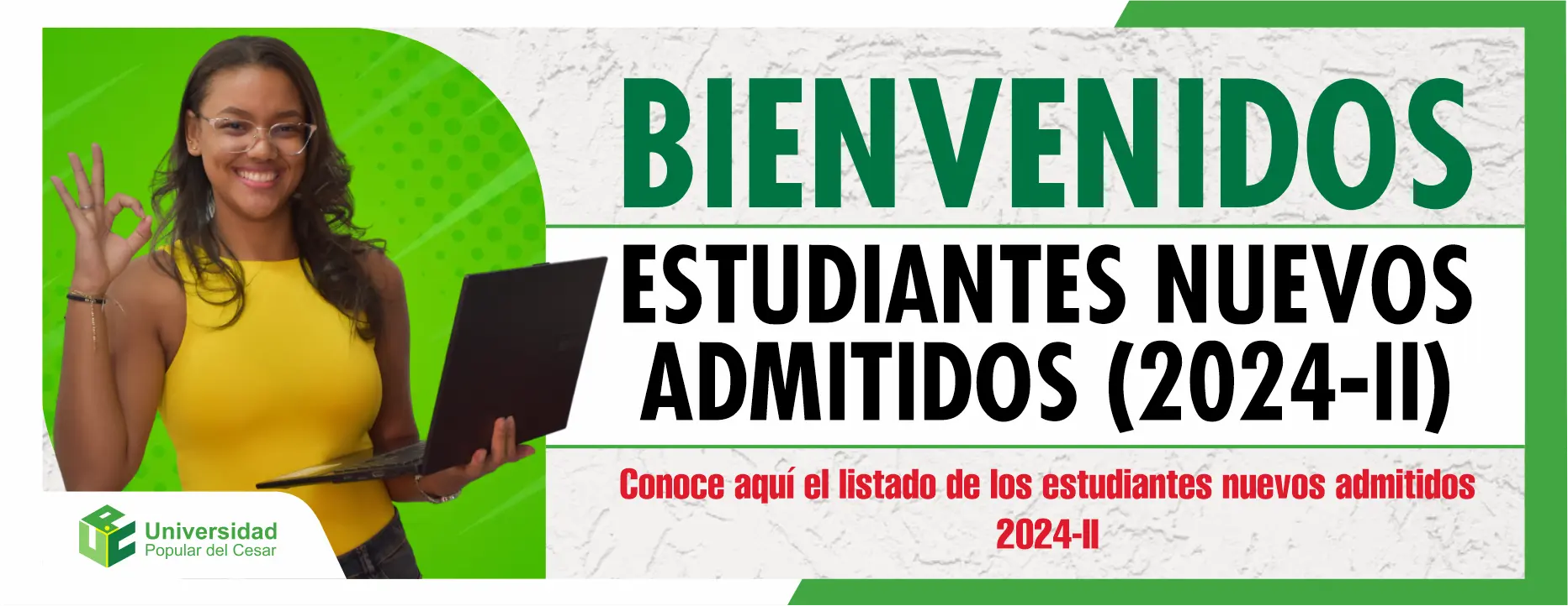 Banner Listado Admitidos 2024 - 2