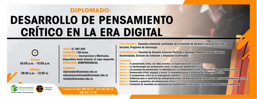 Banner Diplomado pensamiento critico