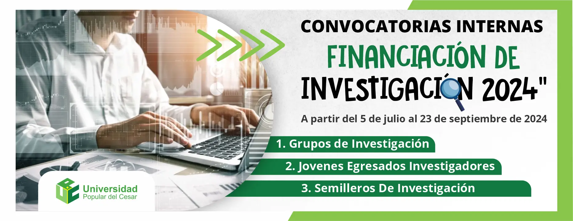 Banner Convocatoria Investigación