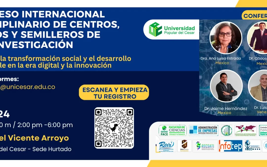 CONGRESO INTERNACIONAL MULTIDISCIPLINARIO DE CENTROS, GRUPOS Y SEMILLEROS DE INVESTIGACIÓN
