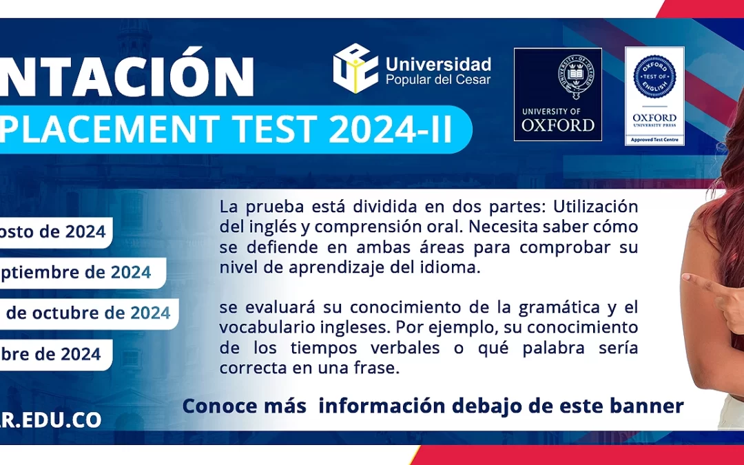 PRESENTACIÓN PRUEBA OXFORD PLACEMENT TEST 2024 – 2